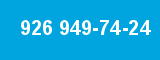 926 949-74-24 926 949-74-24